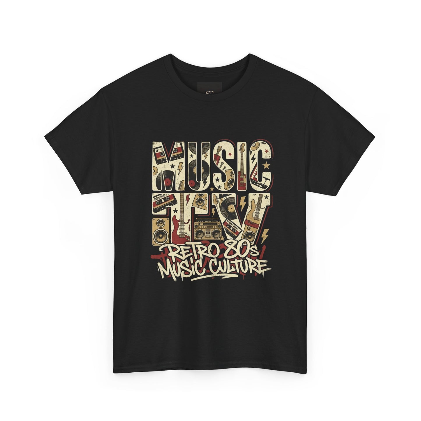 Retro 80s Music Culture tee | Vintage music graphic T-Shirt