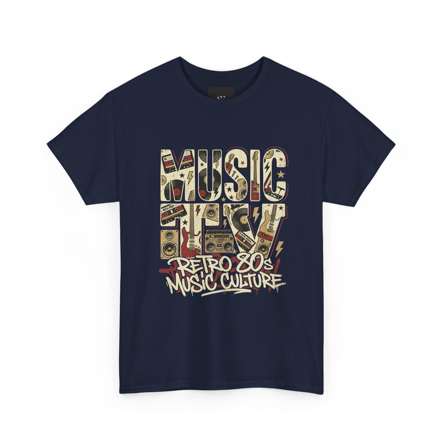Retro 80s Music Culture tee | Vintage music graphic T-Shirt
