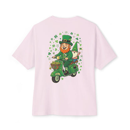 Leprechaun on Vespa Tee | St. Patrick's Day Shamrock Scooter Shirt