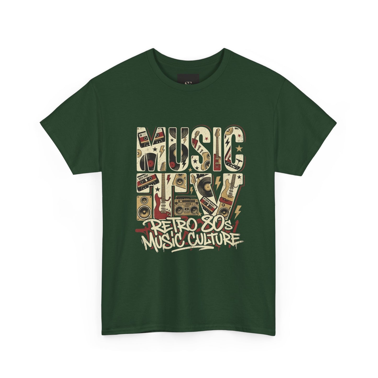 Retro 80s Music Culture tee | Vintage music graphic T-Shirt