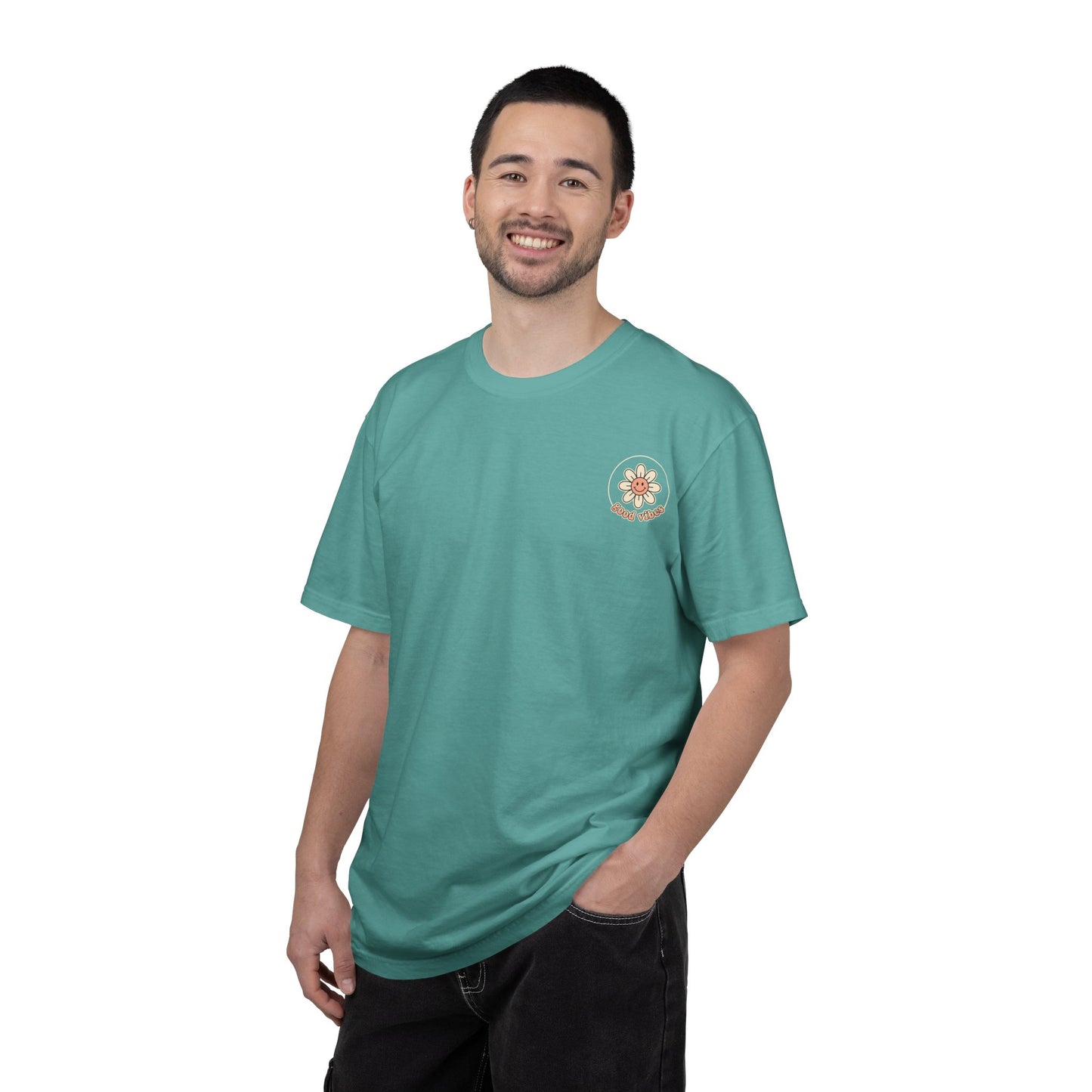 Groovy Floral 'So Good In All Things' T-shirt
