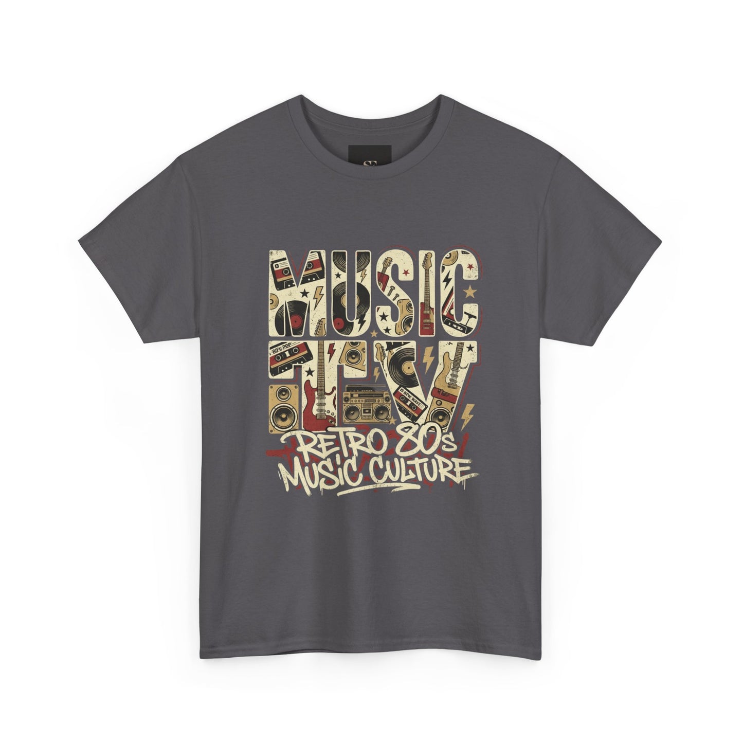 Retro 80s Music Culture tee | Vintage music graphic T-Shirt
