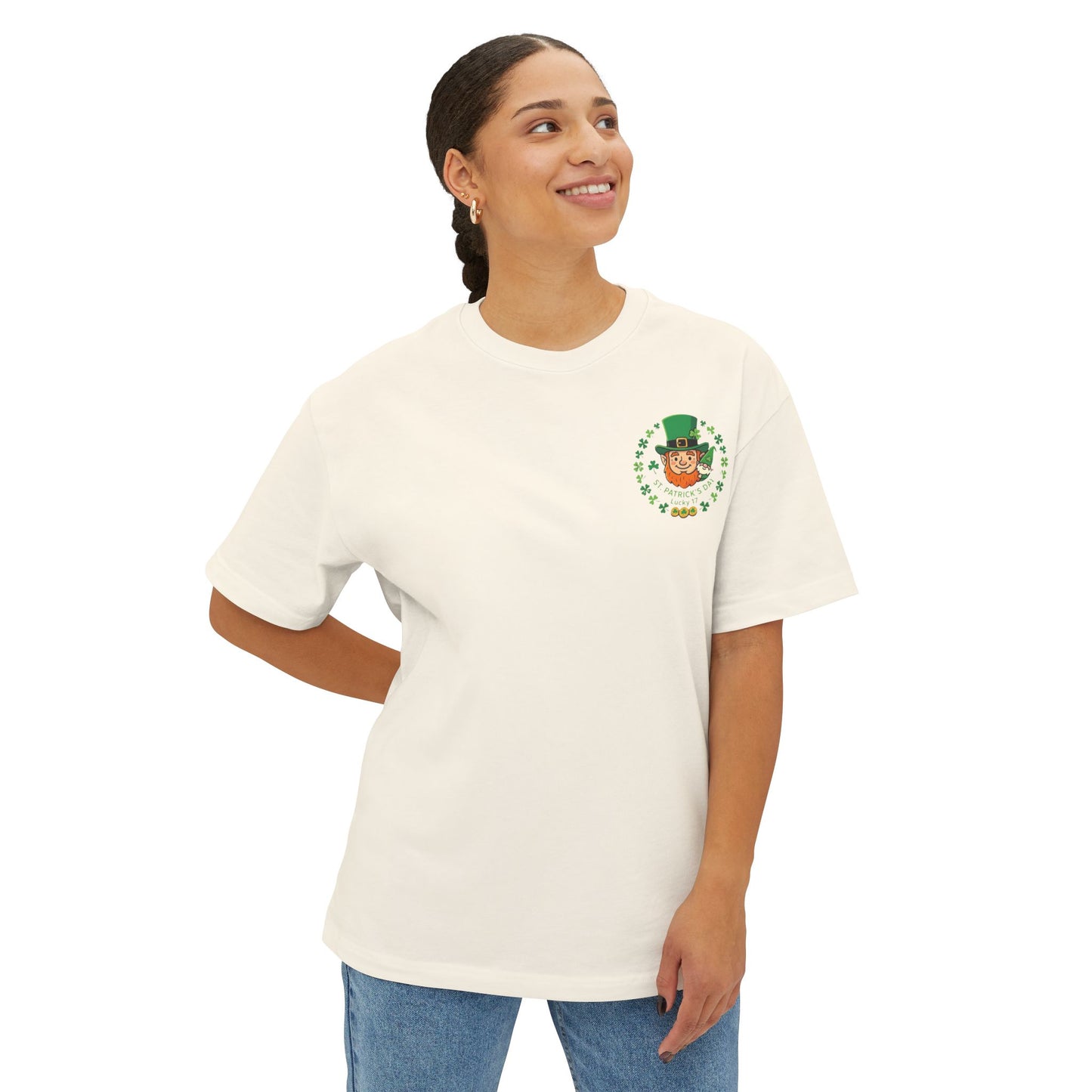 Leprechaun on Vespa Tee | St. Patrick's Day Shamrock Scooter Shirt